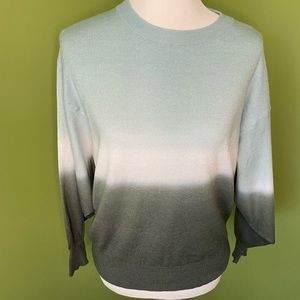 Elan Dolman Sleeve Color Dipped Sweater